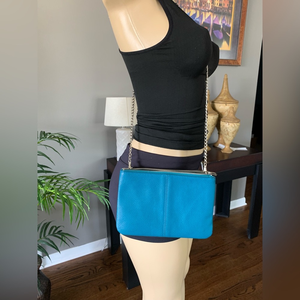 Jewell crossbody leather purse
